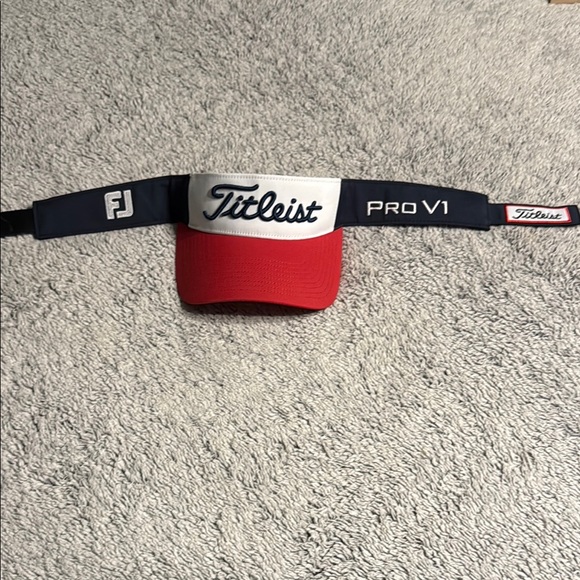Titleist Red, White, and Blue Golf Visor - Picture 2 of 2
